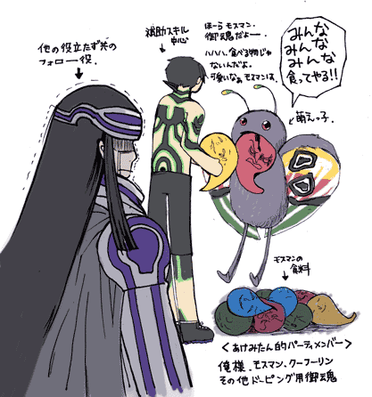 ���́u�H���Ă��I�v�̑䎌�G����