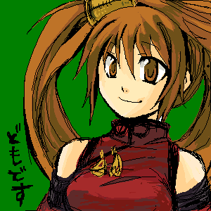 赤と緑の組み合わせすきなんですよ